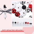 thumbnail image 3 of UPOUART 1Set Wood Craft Beads Assorted Color Round For Diy Handmade Gifts Tree Ornamentation Family, 3 of 8