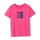 thumbnail image 4 of Camiseta para mujer Camiseta de verano con cuello redondo para desplazarse Camping Senderismo Compras Mujer Rosa Rosa, 4 of 7