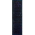 thumbnail image 1 of Vintage Arbab Purple/Brown Runner, 2'7" x 9'0", 1 of 8
