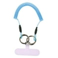 thumbnail image 2 of yotijay Phone Lanyard Tether Anti Drop Elastic with Patch for Skiing Outdoor Fishing Blue, 2 of 9