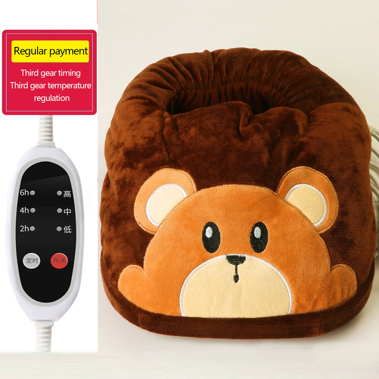 Usb Cartoon Winter Foot Warmer Plug In Electric Heating Shoe Heater