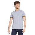 thumbnail image 1 of Playera Para Hombre Lisa Color Gris Claro Básica Manga Corta Cómoda 770213 gris EG Incógnita 770213, 1 of 4