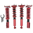 thumbnail image 2 of NEWZQ Coilover Spring and Shock Assembly for Mazda RX-7 Convertible Coupe 1.3L R2 1986-1991 Red 4Pcs, 2 of 12