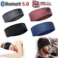 thumbnail image 3 of Wireless Bluetooth Headband Sleeping Eye Mask Headphones Headset Music Sports, 3 of 5