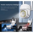 thumbnail image 4 of 2pcs Cámara de Seguridad HD Wifi de Visión Nocturna Alarma BLOOSOM Blanco, 4 of 5