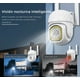 thumbnail image 4 of 2pcs Cámara de Seguridad HD Wifi de Visión Nocturna Alarma BLOOSOM Blanco, 4 of 5
