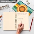 thumbnail image 4 of FORMRS 1-Subject Spiral Notebook 8" x 5" College Ruled 60 Refillable Sheet A5 Hard Cover, Colorful Stripes, 4 of 7