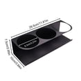 thumbnail image 3 of Binwennn Champagne Wall Holder Glass Wall Mount Water Bottle Organizer Cup Holder For Fridge 2 In 1 Water Bottle Organizer Compatible With 40 Oz Cup Storage Rack Holder For Fridge Fo, 3 of 8