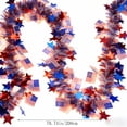thumbnail image 3 of Ohmyroo 78.7 Inch Luminous Foil Ribbon Multicolor Plastic Hanging Garland Assisting Celebration Decor, 3 of 9