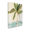thumbnail image 3 of Stupell Industries Green Palm Tree Leaves Coconuts Oceanfront Beach Canvas Wall Art, 36 x 48, Design by Robin Maria, 3 of 5