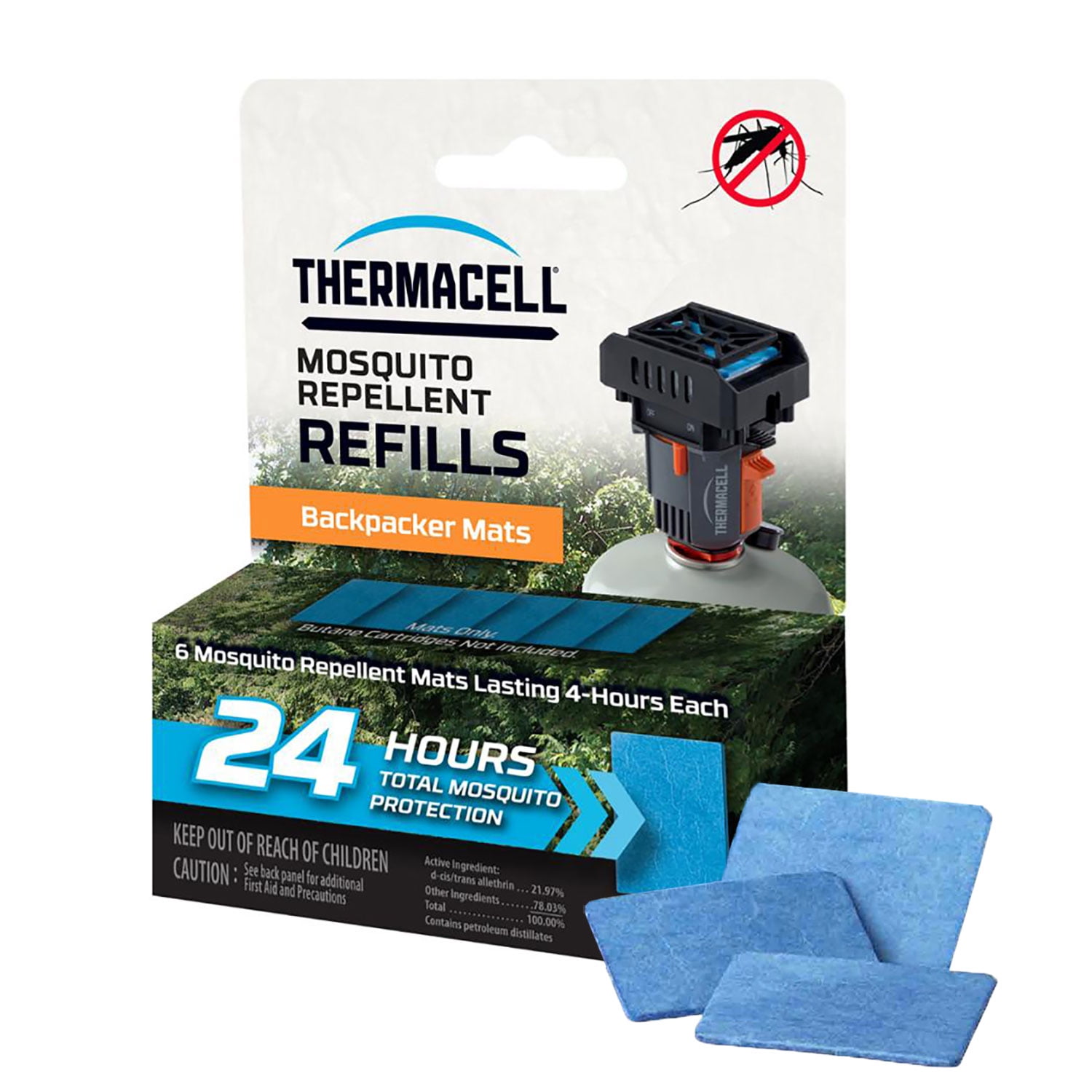 Thermacell Mat Only Refill 24 Hour