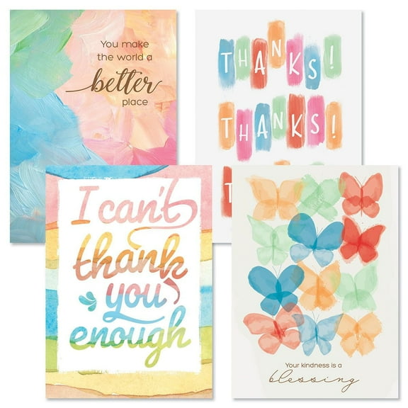 Current You're the Best 5" x 7" Thank You Cards - Set of 8 with Envelopes