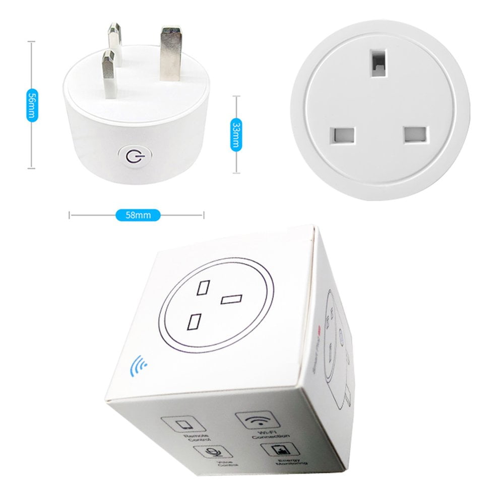 Smart Wifi Home Plug Socket Switch Remote Control Wifi ...