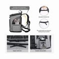 thumbnail image 3 of Cat Carrier Backpack, Foldable Pet Carrier Backpack, Dog Backpack Carrier with Ventilated Design Inner Safety Strap, 3 of 4