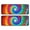 Colorful Rainbow Tie, variant on Kitchen Rugs Sets Of 2,Rainbow Tie Dye Ray Circle Pattern Anti Fatigue Kitchen Mat Rugs Non Slip Washable,Decorative Kitchen Floor Mats for Kitchen,Sink,Laundry,17"x47"+17"x47"