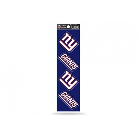New York Giants Ensemble de Décalcomanies Quad