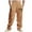 Yellow, variant on Xuniizn Linen Pants Men Drawstring Elastic Waist Casual Loose Beach Holiday Pants with Pockets Plus Size Breathable Hiking Pants, S-3XL