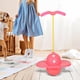 thumbnail image 1 of Balón infantil con luz colorida y agarre firme. Juguete para ejercicios de salto de altura para niños y adultos. Ideal para el entrenamiento Rosa, 1 of 8