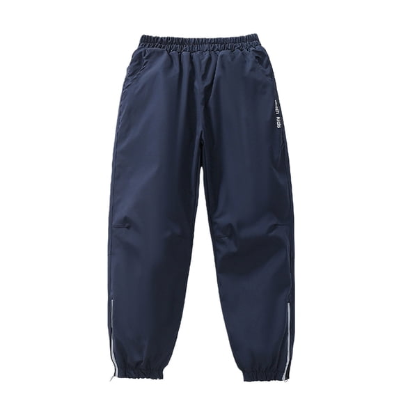 KAUOD Toddler Boys Waterproof Snow Pants Elastic Waist Winter Insulated Snowpants Kids Straight Snowboard Ski Bib Overall