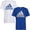 White/Blue, variant on adidas Men's Aeroready Designed 2 Move Sport Stretch