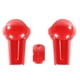 thumbnail image 1 of Red Gear Shift Knob Cover Kit Trim for 2015-2023 Gearbox Head Cover, 1 of 5