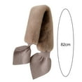 thumbnail image 6 of Eoperou Thickened Warm Wide Noble Thermal Scarf Women Autumn Winter Imitation Hare Fur Scarf, 6 of 8