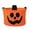 Orange, variant on Halloween Pumpkin Storage Basket, Cute Cloth Candy Snack Organizer Bin with Handles, Fall Decorative Basket for Toys Gifts Kitchen Table Home Decor