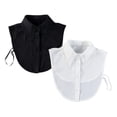 thumbnail image 6 of Ywmsfl Adjustable Peplum Neckpiece For Shirt Dress Stylish Layering Accessory Lightweight False Collar Comfortable Design, 6 of 16