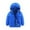 Sapphire Blue, variant on Godderr Toddler Kids Boys Girls Winter Coats Solid Color Cotton Jacket for 2-12 Years Lightweight DownJacket Baby Puffer Hooded Coats Outerwear