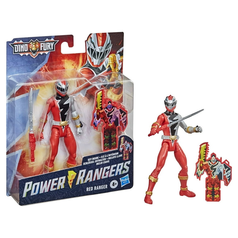  Power Rangers Dino Fury Team Up Pack, 6-Inch Action Figures,  Toys for 4 Year Old Boys and Girls, Action Figure Set, Superhero Toys  ( Exclusive) : Toys & Games