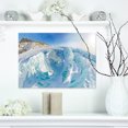 thumbnail image 1 of Blue Ice Mountains in Lake Baikal Siberia - Landscape Artwork Canvas, 1 of 3