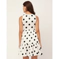 thumbnail image 4 of Moomaya Trendy Printed Cotton Sleeveless Tiered Dress - Stylish Summer Sundress, 4 of 9
