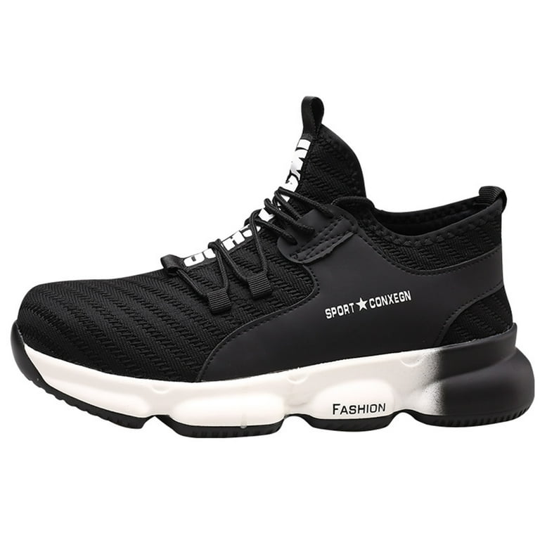 Furuian Steel Toe Shoes for Men Lightweight Indestructible Work Sneakers for  Wom