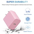 thumbnail image 4 of Cargador ROMITAZ para iPhone Paquete de 3 20W USB-C Rápido 1.8m Rosa, 4 of 7