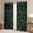 thumbnail image 2 of Homewish Boys Southwestern Cowboy Black Out Curtains,Retro Vintage Curtains Pack of 2 (42x63 Each),Western Theme Bedroom Curtains,Ultra Soft Home Decor, 2 of 6