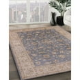 thumbnail image 3 of Ahgly Company Machine Washable Indoor Rectangle Industrial Modern Mauve Taupe Purple Area Rugs, 5' x 7', 3 of 7