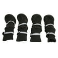 thumbnail image 4 of Puppy Shoes, Black Stylish Dog Boot Reflective Prevent Slip  For Walking For Traveling S,M,L,XL, 4 of 8