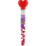 M&M's Milk Chocolate Valentine's Day Candy Heart Cane Gift - 3 oz