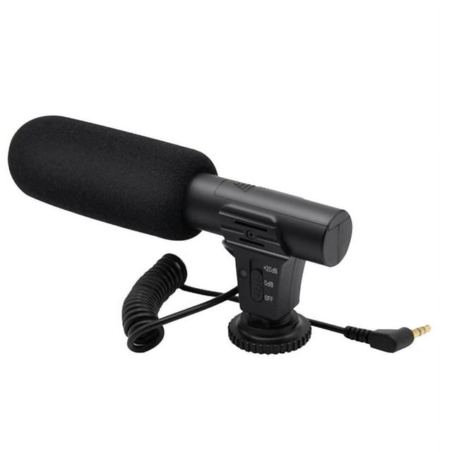 Micrófono para videocámara, micrófono para cámara DSLR, micrófono para fotografía profesional, micrófono para entrevistas, reducción de ruido