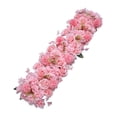 thumbnail image 3 of Panel de flores artificiales Strade Fareast Limited fila de flores en 3D Rosa, 3 of 8
