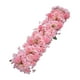 thumbnail image 3 of Panel de flores artificiales, panel floral de seda, fila de flores 3D, arco para puerta, flor Rosa, 3 of 9