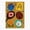 1pcs, variant on Madrid Tapas Food Plates Drawing Sticker