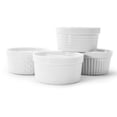thumbnail image 1 of BIA Porcelain Textured Ramekins, White, 5 oz (4/EA), 1 of 1