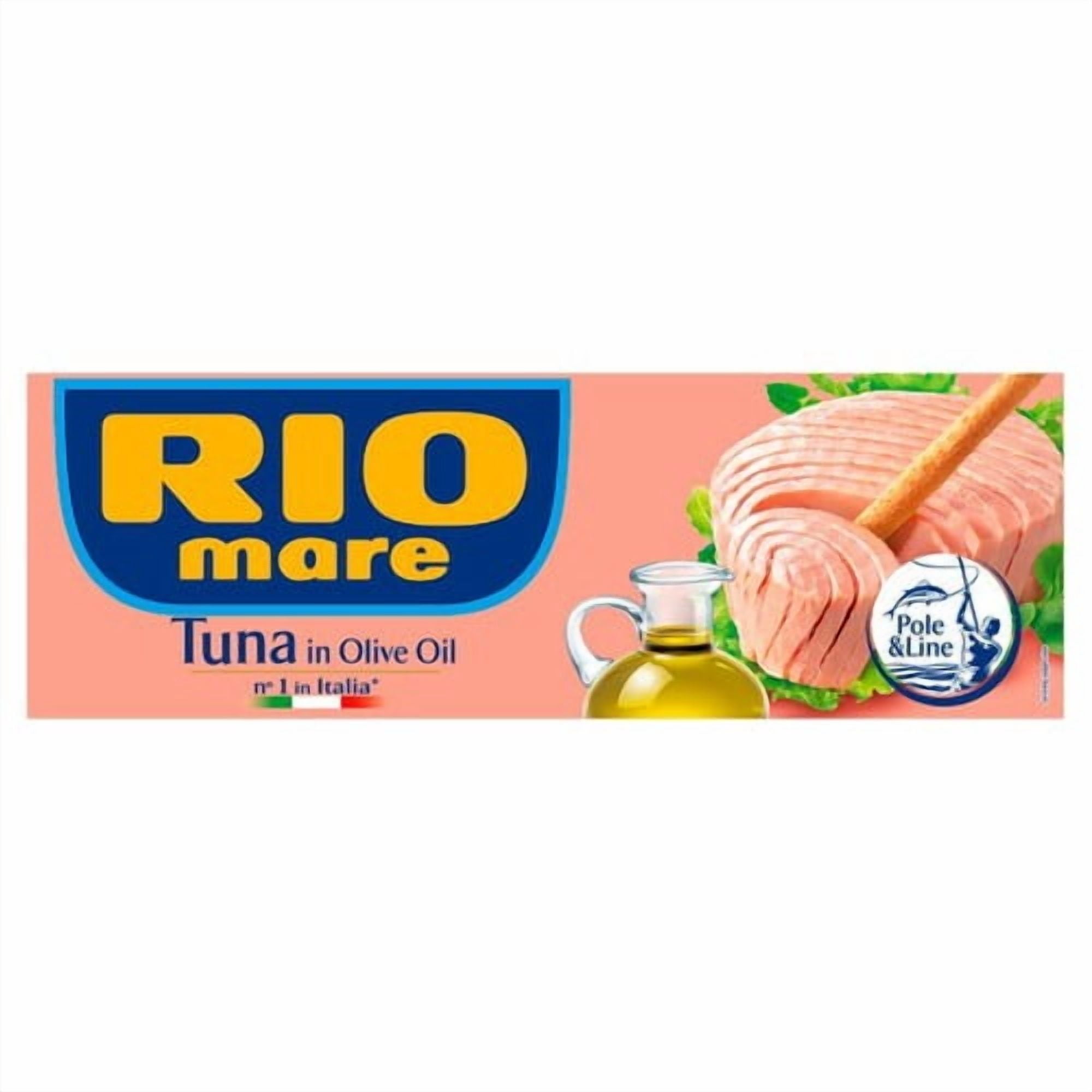 Rio Mare MSC Tuna In Olive Oil 3 x 80g, British Import (Pack of 3)