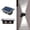 White, variant on Solar Powered Up Down Wall Lights, Waterproof Dual-Head Outdoor Wash Lighting for Patio Villa Gate Exterior House Decor