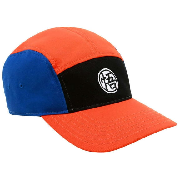 Dragon Ball Z Blue, Orange & Black 5-Panel Snapback Cap