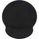 thumbnail image 1 of Alfombrilla de ratón con reposamuñecas, reposamuñecas ergonómico de color negro puro, cómoda almohadilla de espuma viscoelástica antideslizante para ordenador y oficina (negro), 1 unidad, 1 of 5