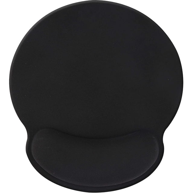 Alfombrilla para ratón Zhivalor con reposamuñecas Ergonómico Negro Puro Espuma viscoelástica 1 Pieza
