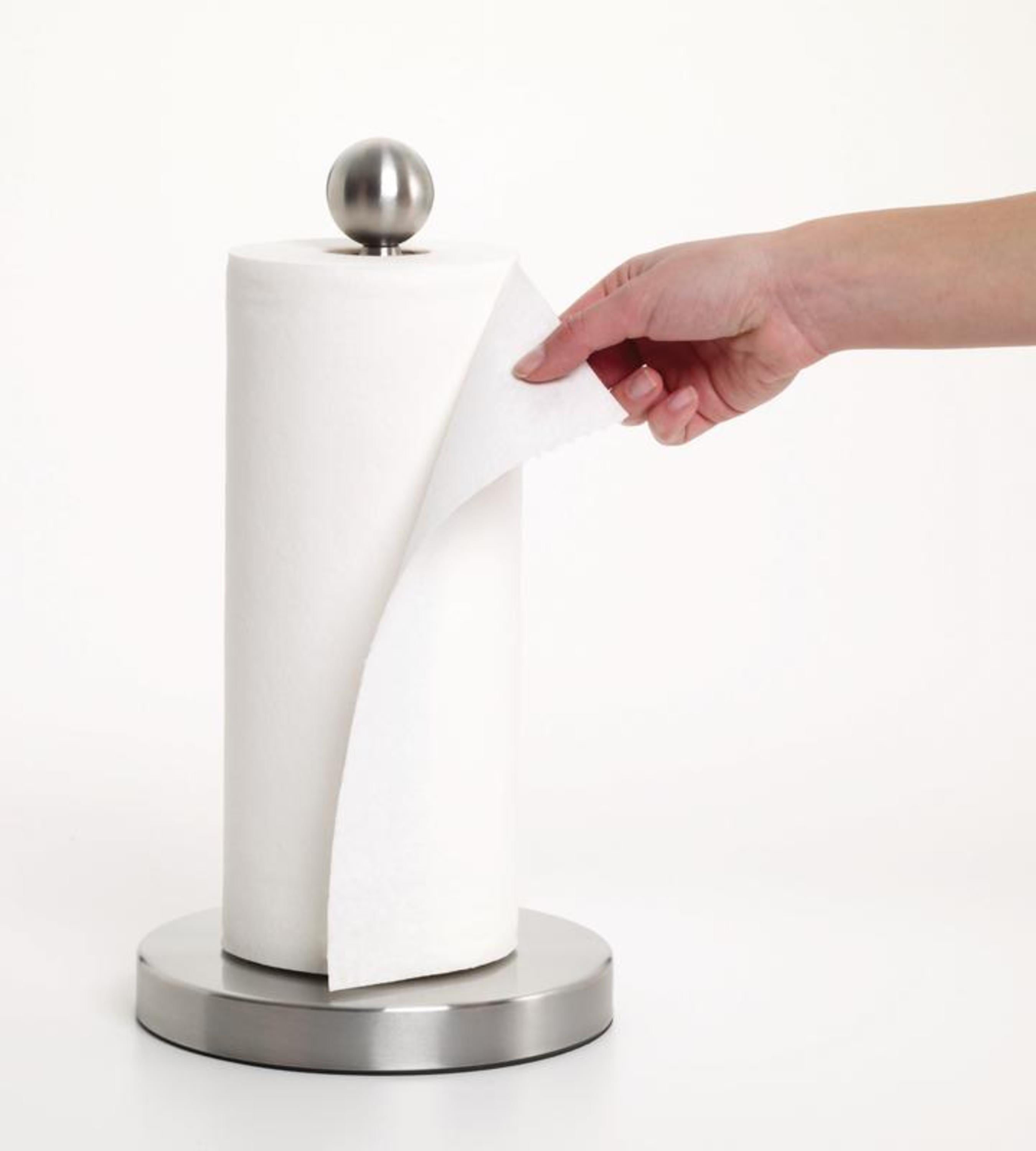 Stainless Steel Perfect Tear Paper Towel Holder