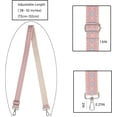 thumbnail image 3 of YooGuoGuo Crossbody Straps for Purses Silver Hardware Purse Strap Wide Shoulder Strap, 3 of 6